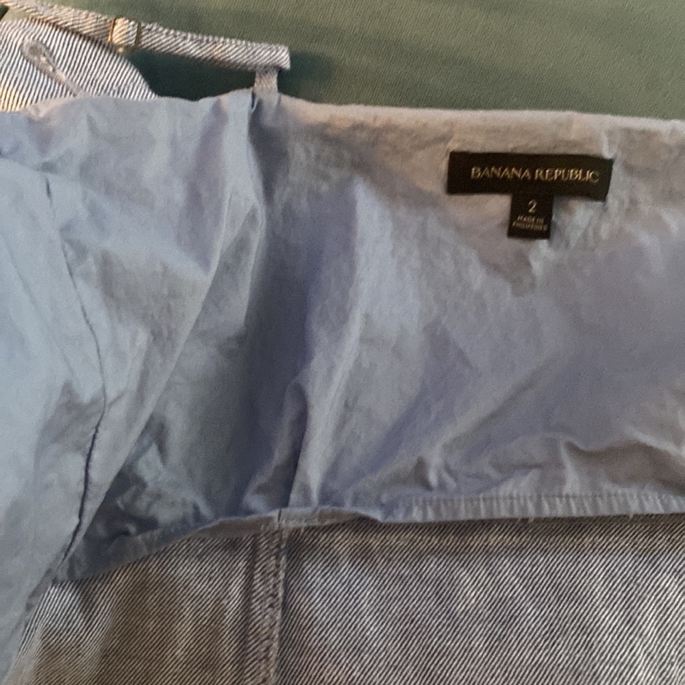 Banana republic linen cotton button mini dress - Picture 15 of 16